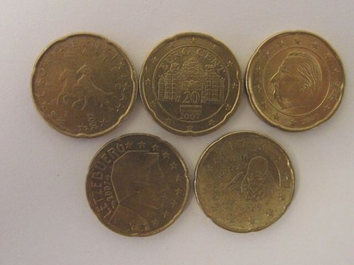 Lotto monete 20 centesimi - da,