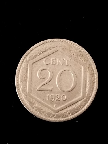 Centesimi esagono anno - 20, 1920