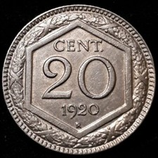 20 Centesimi Esagono