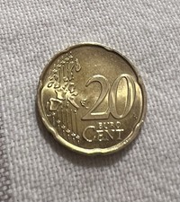 20 Centesimi 2002 Italia Rara