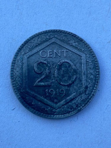 Italia centesimi 1919 r - 20,