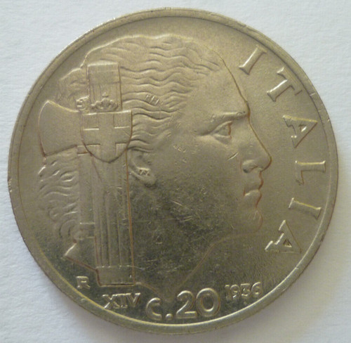 Centesimi 1936 vittorio - centesimi,