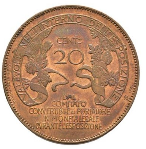 Raro centesimi 1906 - 20,