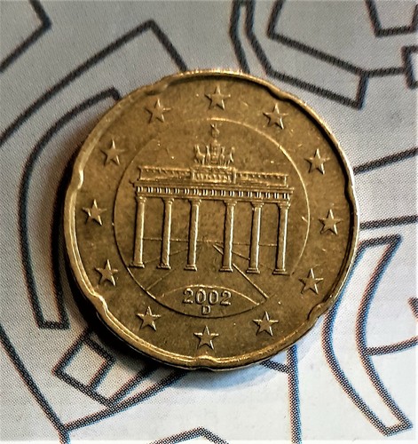 Germania moneta da 20 - m,