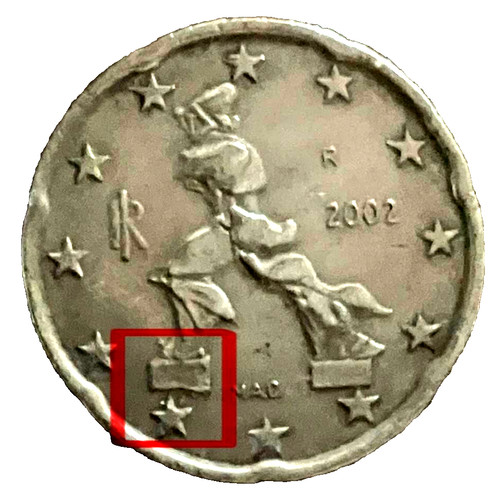 Moneta rara usata centesimi - usata, 20