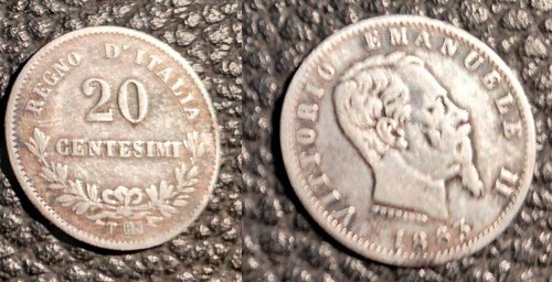Centesimi argento 1863 - argento,