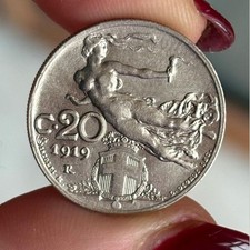 LIBRATA 20 CENTESIMI 1919
