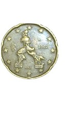 moneta rara 20 Centesimi  2002