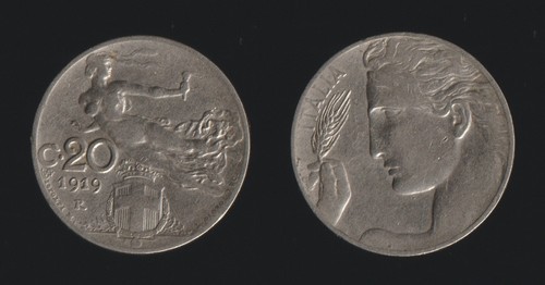 Centesimi 1919 liberta - 20,