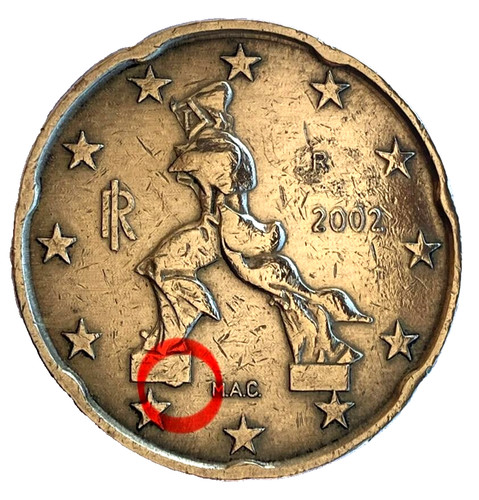 Moneta centesimi euro - moneta, 20