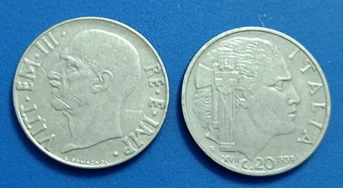 Italia moneta centesimi - moneta, 20