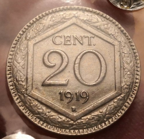 Centesimi 1919 esagono - 1919,