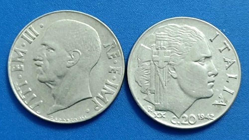 Italia moneta centesimi - 20,