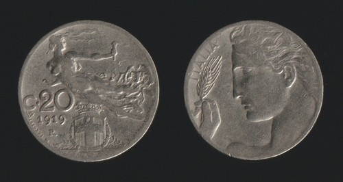 Centesimi 1919 liberta - 1919, liberta'