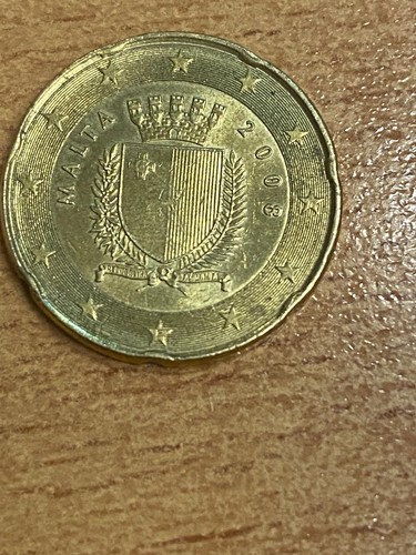 Moneta centesimi malta - moneta, 0,20